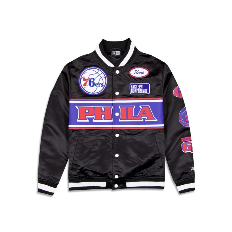 60491864 JACKET NBARALLYDRIVE PHI76E BLK F