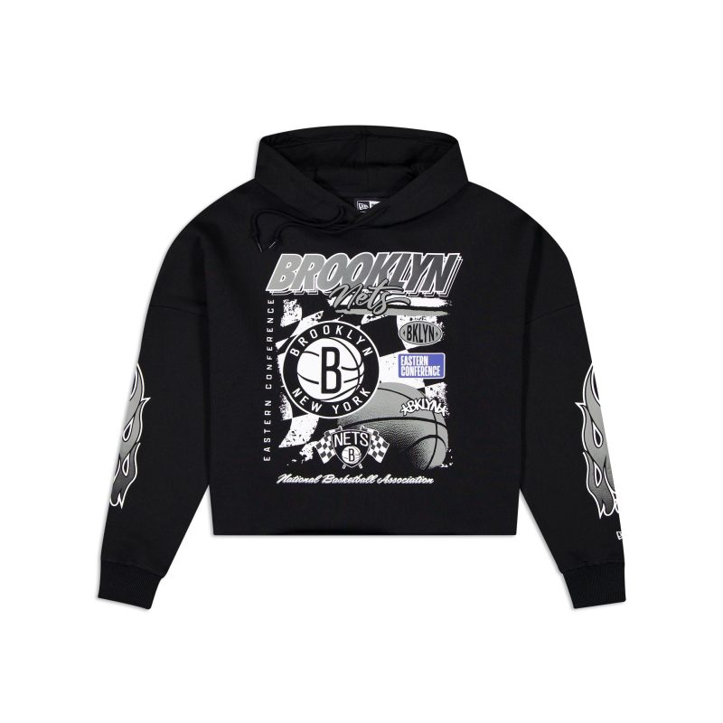 60491895 HOODIE NBARALLYDRIVE BRONET BLK F