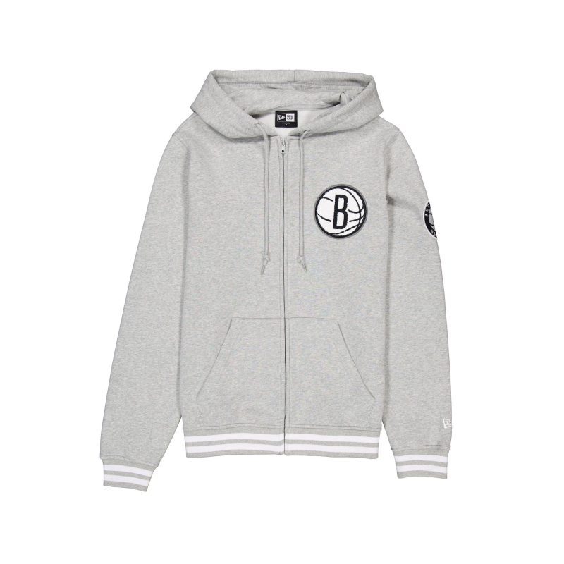 60496731 HOODIE GRAYLOGOSELECT BRONET GRY F