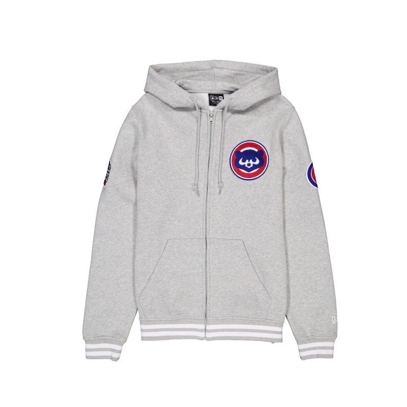 60496736 HOODIE GRAYLOGOSELECT CHICUB GRY F