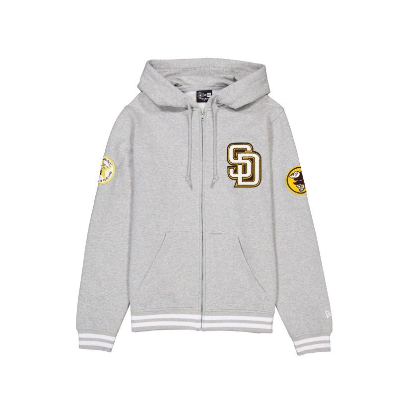 60496743 HOODIE GRAYLOGOSELECT SADPAD GRY F