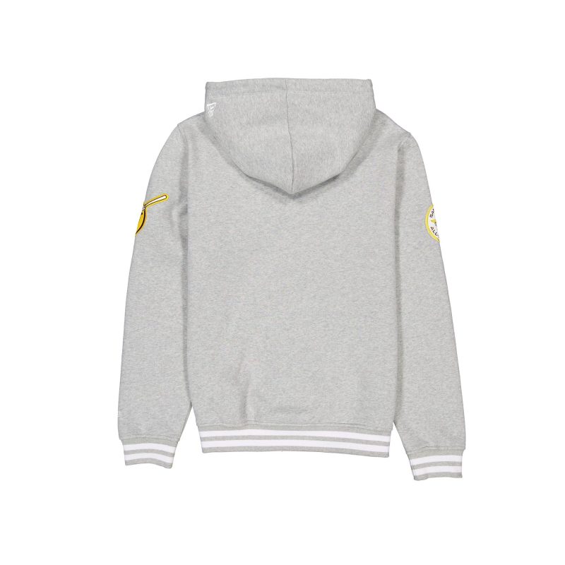 60496743 HOODIE GRAYLOGOSELECT SADPAD GRY R