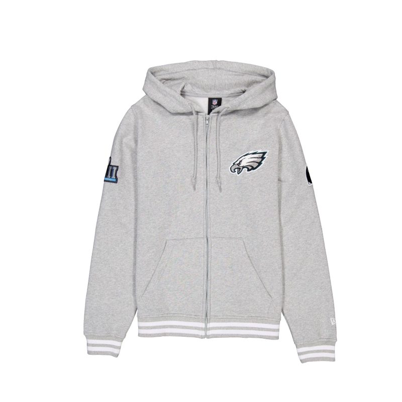 60496744 HOODIE GRAYLOGOSELECT PHIEAG GRY F