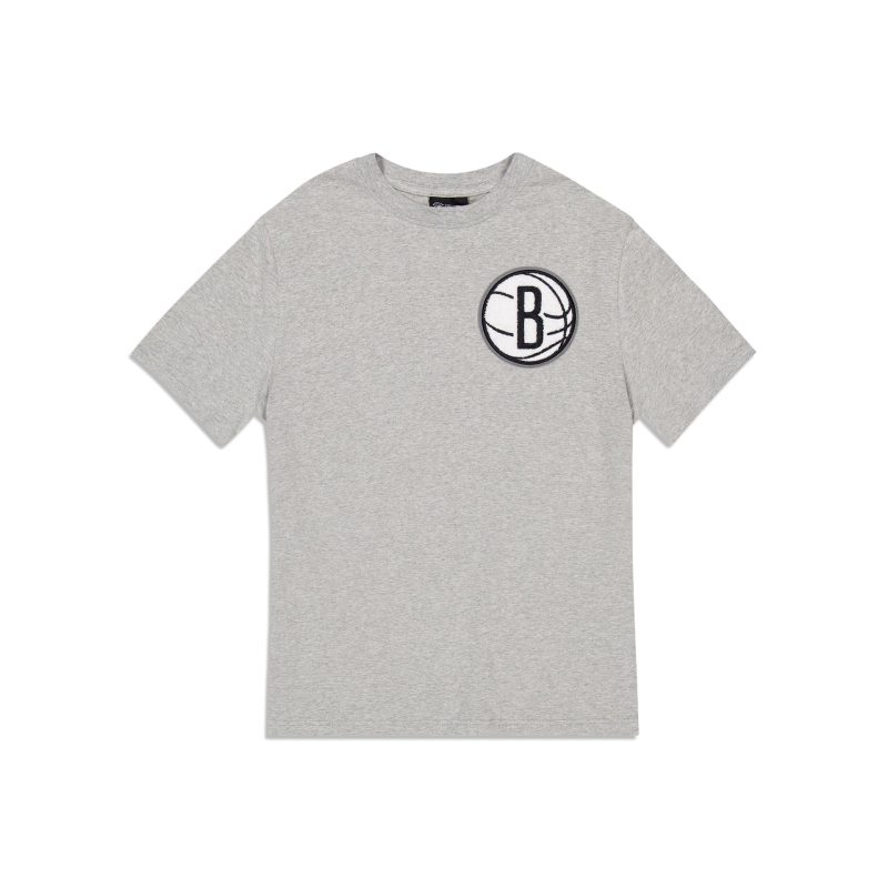 60496755 TSHIRT GRAYLOGOSELECT BRONET GRY F