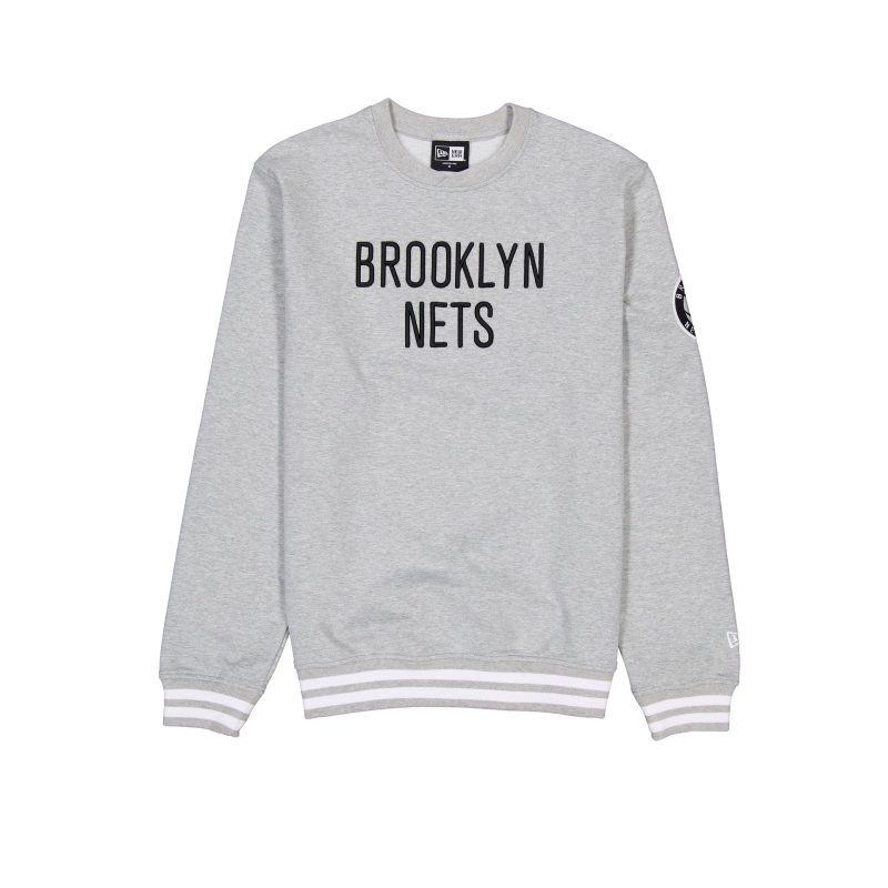 60496801 CREWNECK GRAYLOGOSELECT BRONET GRY F