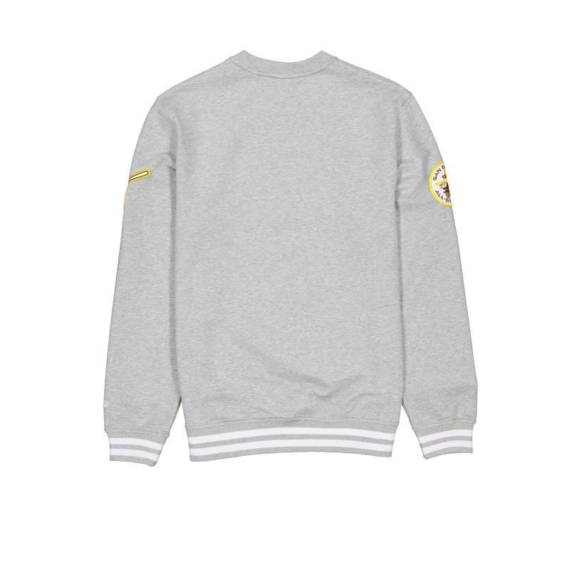 60496811 CREWNECK GRAYLOGOSELECT SADPAD GRY R