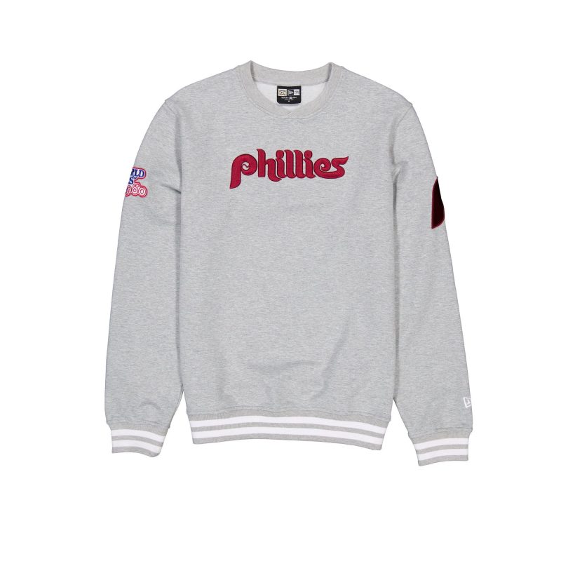 60496812 CREWNECK GRAYLOGOSELECT PHIPHICO GRY F