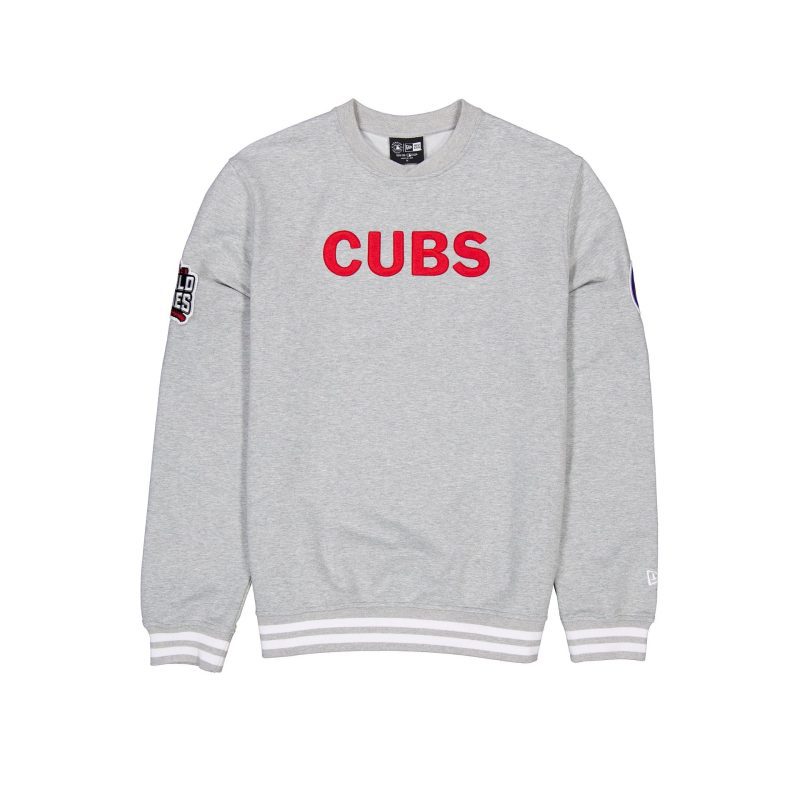 60496813 CREWNECK GRAYLOGOSELECT CHICUB GRY F