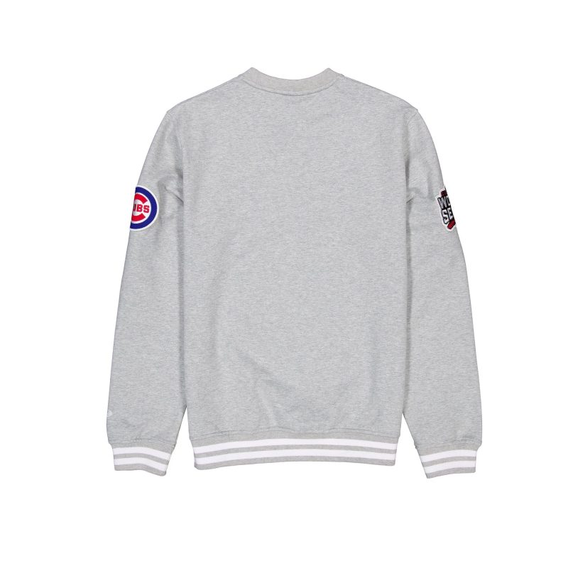 60496813 CREWNECK GRAYLOGOSELECT CHICUB GRY R