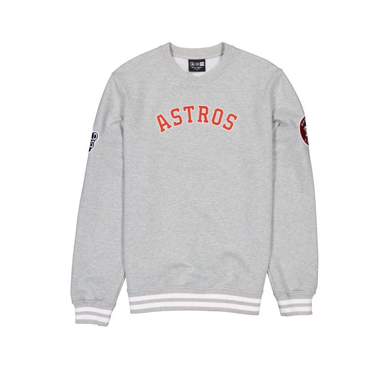 60496814 CREWNECK GRAYLOGOSELECT HOUAST GRY F