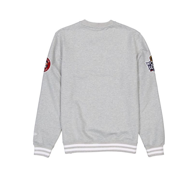 60496814 CREWNECK GRAYLOGOSELECT HOUAST GRY R