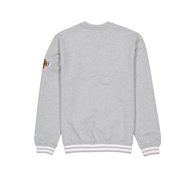 60496824 CREWNECK GRAYLOGOSELECT LOSLAK GRY R