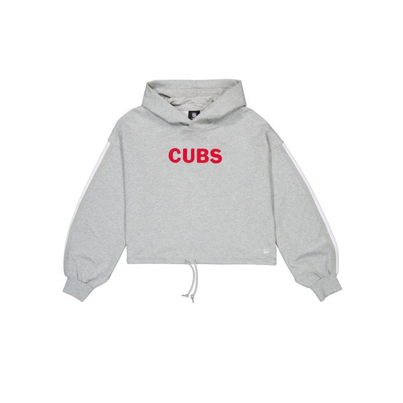 60496837 HOODIE GRAYLOGOSELECT CHICUB GRY F