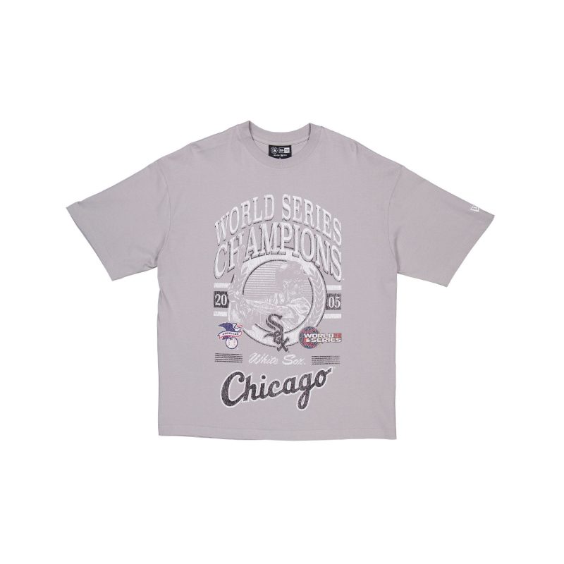 60496900 TSHIRT MLBSPORTCLASS CHIWHI GRY F