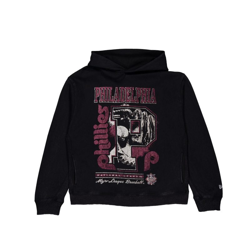 60496943 HOODIE MLBSPORTCLASS PHIPHICO BLK F