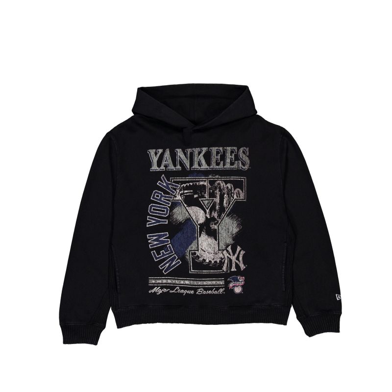 60496945 HOODIE MLBSPORTCLASS NEYYAN BLK F