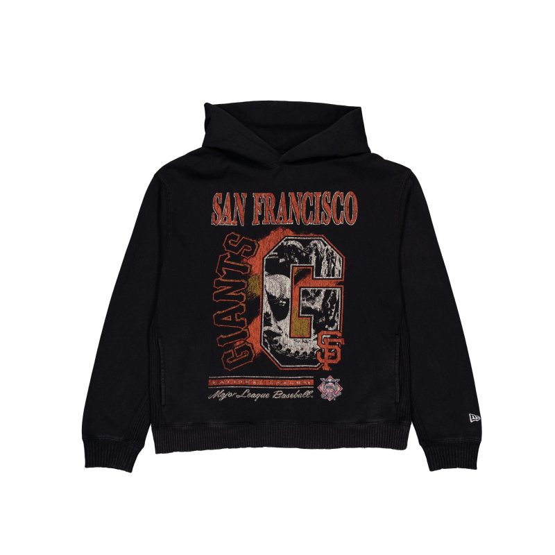 60496948 HOODIE MLBSPORTCLASS SAFGIA BLK F