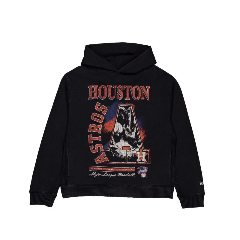 60496949 HOODIE MLBSPORTCLASS HOUAST BLK F