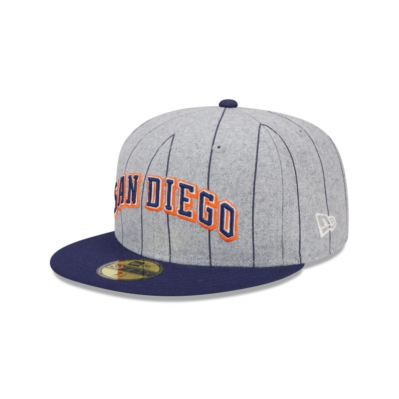 60498013 59FIFTY HEATHERPINSTRIPE SADPADCO HGR 3QL