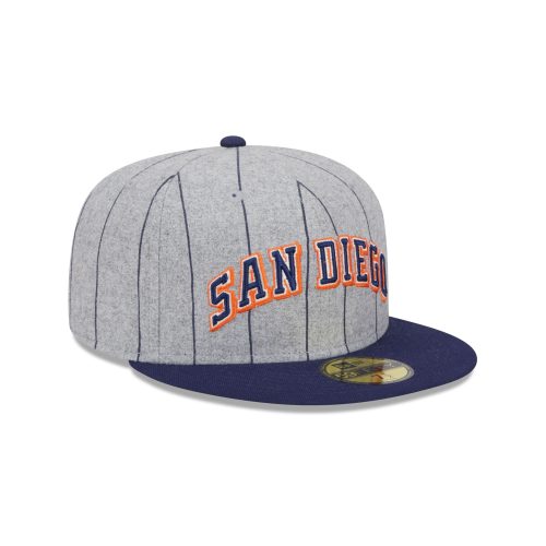 60498013 59FIFTY HEATHERPINSTRIPE SADPADCO HGR 3QR