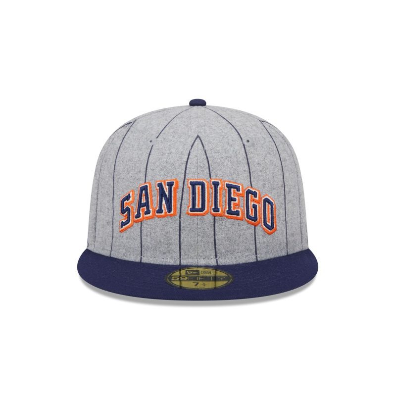 60498013 59FIFTY HEATHERPINSTRIPE SADPADCO HGR F