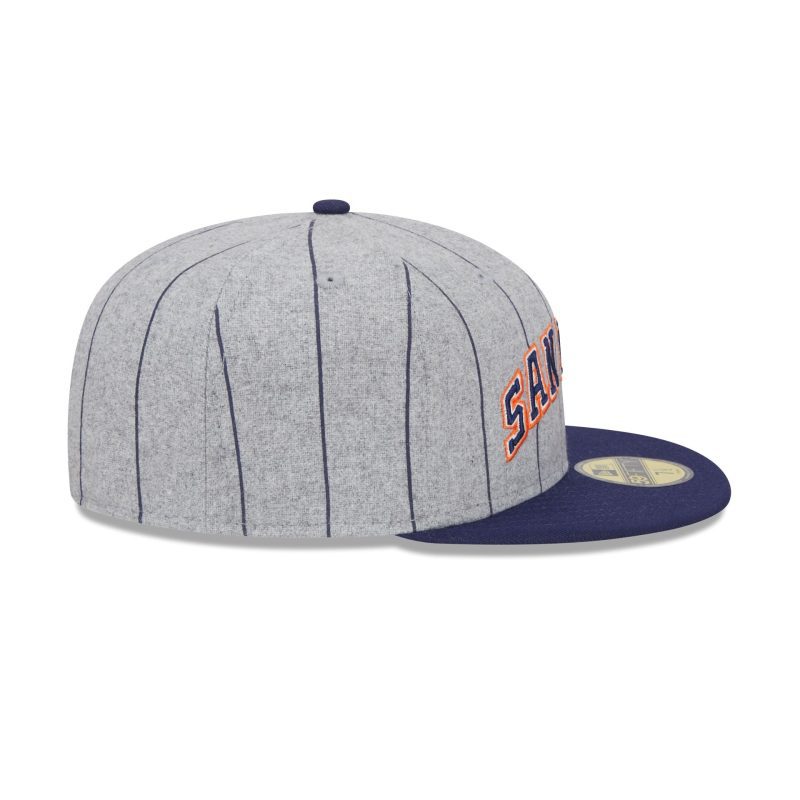 60498013 59FIFTY HEATHERPINSTRIPE SADPADCO HGR RSIDE