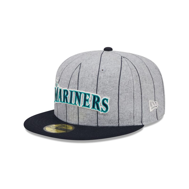 60498017 59FIFTY HEATHERPINSTRIPE SEAMAR HGR 3QL