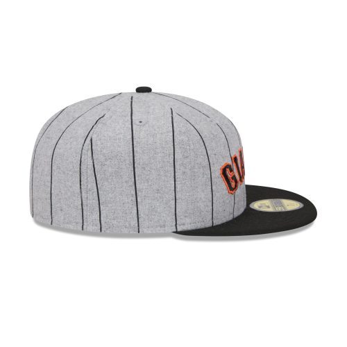 60498018 59FIFTY HEATHERPINSTRIPE SAFGIA HGR RSIDE