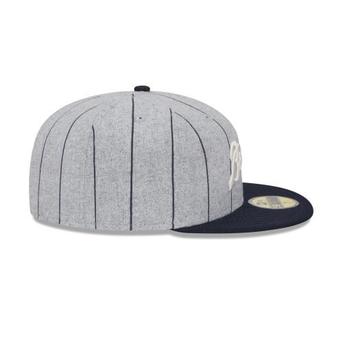 60498021 59FIFTY HEATHERPINSTRIPE ATLBRACO HGR RSIDE