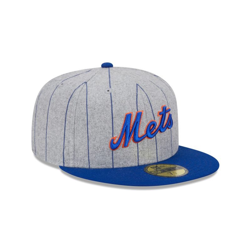 60498022 59FIFTY HEATHERPINSTRIPE NEYMET HGR 3QR