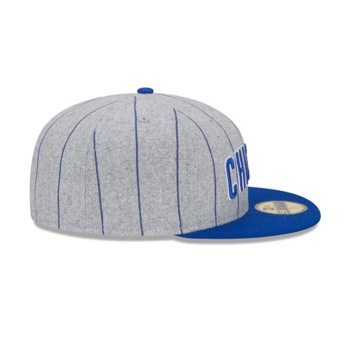 60498025 59FIFTY HEATHERPINSTRIPE CHICUB HGR RSIDE