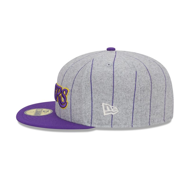 60498028 59FIFTY HEATHERPINSTRIPE LOSLAK HGR LSIDE