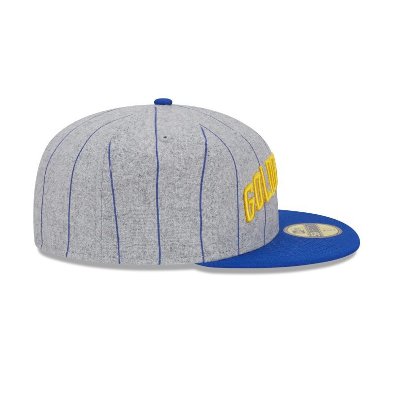 60498029 59FIFTY HEATHERPINSTRIPE GOLWAR HGR RSIDE