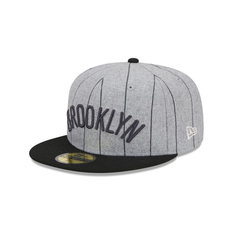 60498031 59FIFTY HEATHERPINSTRIPE BRONET HGR 3QL