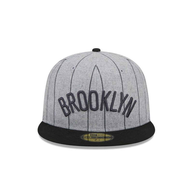 60498031 59FIFTY HEATHERPINSTRIPE BRONET HGR F