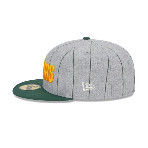 60498034 59FIFTY HEATHERPINSTRIPE GREPAC HGR LSIDE