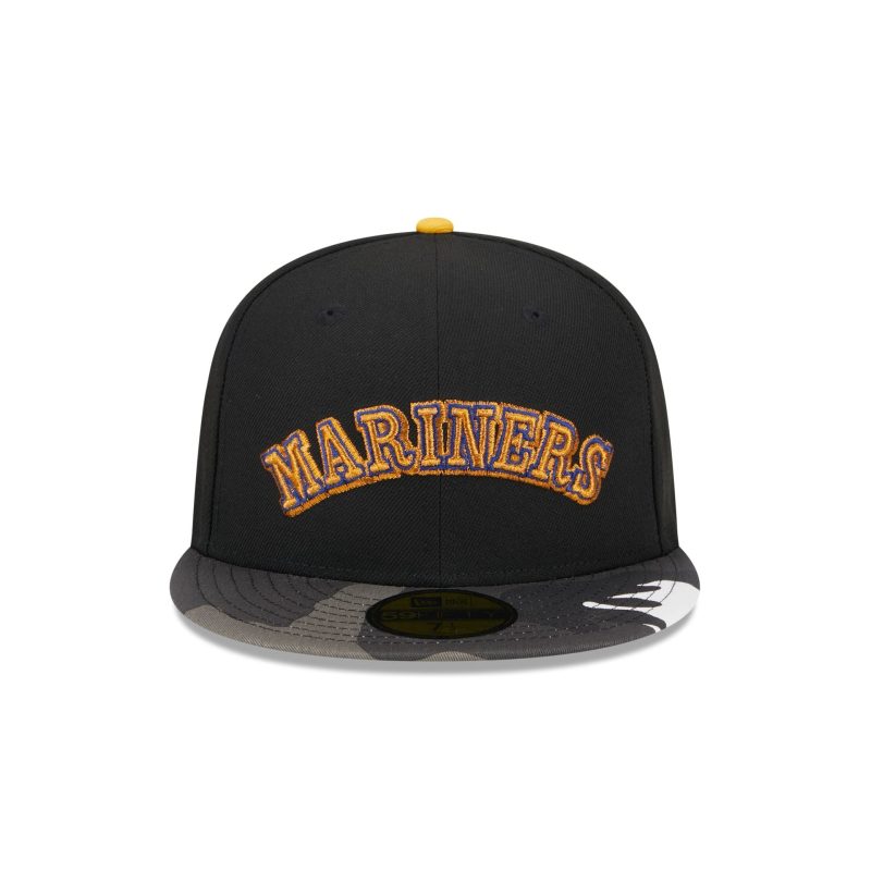 60498068 59FIFTY METALLICCAMO SEAMARCO BLK F