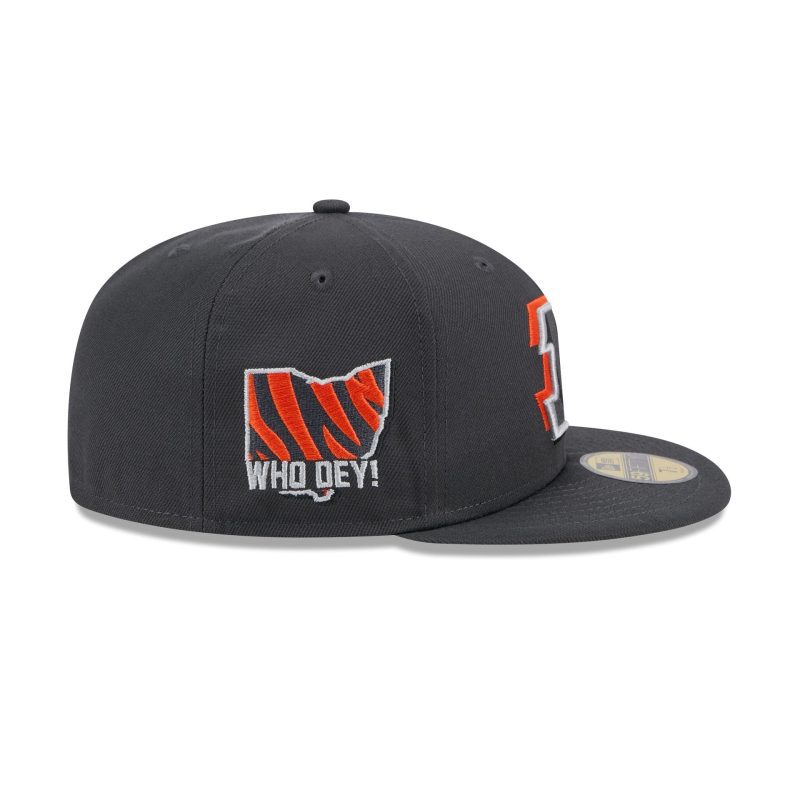 60498546 59FIFTY NFL24DRAFT5950 CINBEN GRH RSIDE