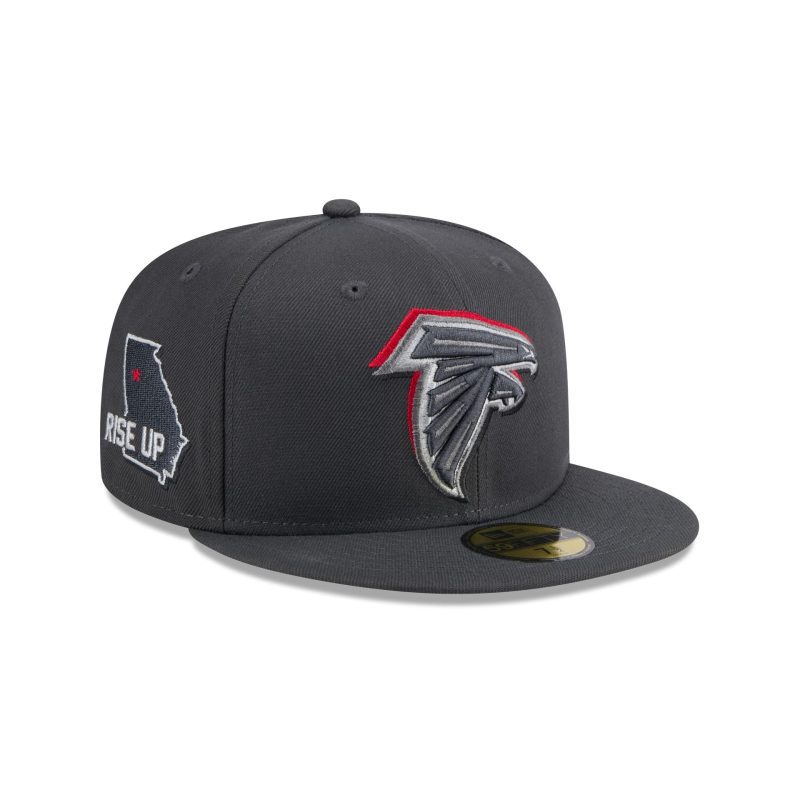 60498548 59FIFTY NFL24DRAFT5950 ATLFAL GRH 3QR