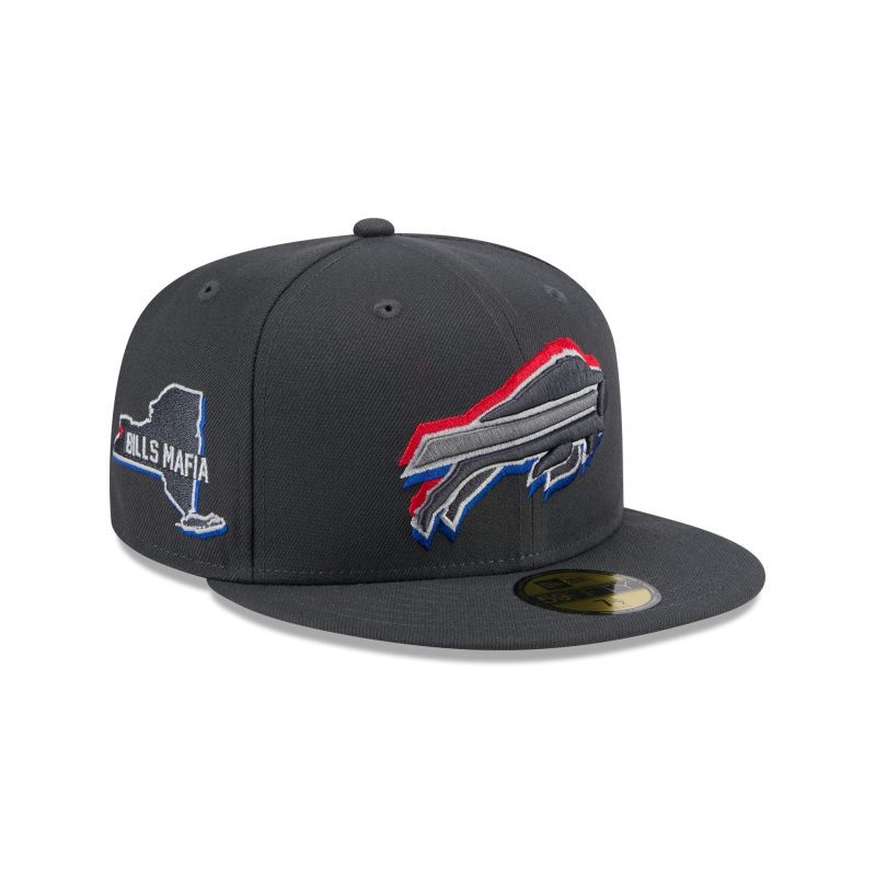 60498550 59FIFTY NFL24DRAFT5950 BUFBIL GRH 3QR