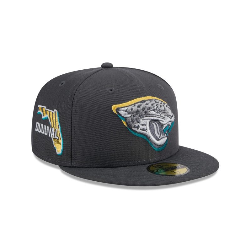 60498555 59FIFTY NFL24DRAFT5950 JACJAG GRH 3QR