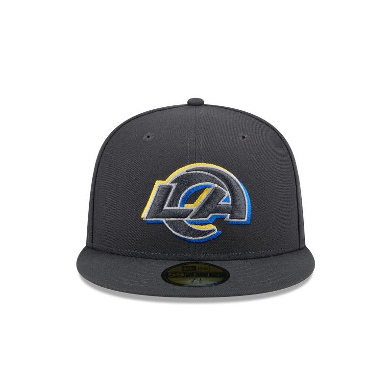 60498558 59FIFTY NFL24DRAFT5950 LOSRAM GRH F