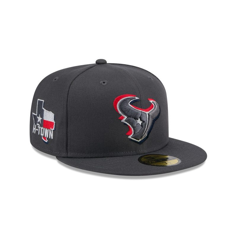 60498560 59FIFTY NFL24DRAFT5950 HOUTEX GRH 3QR