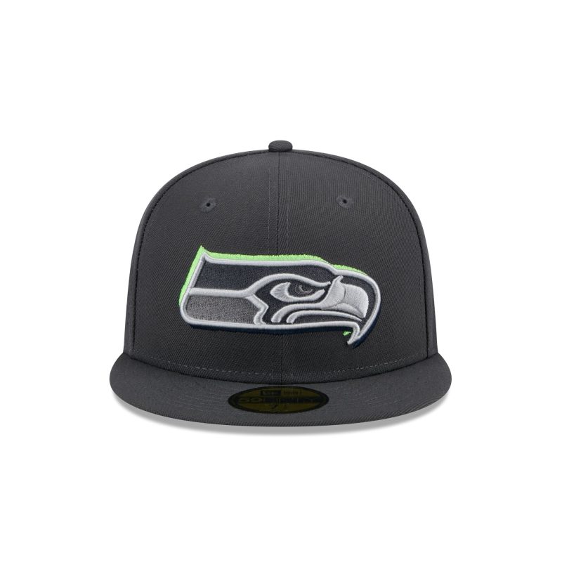 60498563 59FIFTY NFL24DRAFT5950 SEASEA GRH F