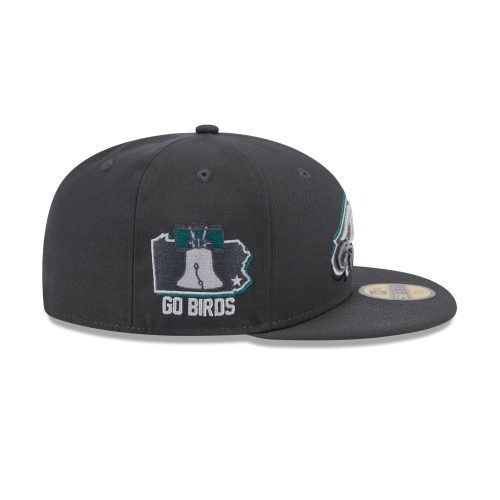 60498566 59FIFTY NFL24DRAFT5950 PHIEAG GRH RSIDE