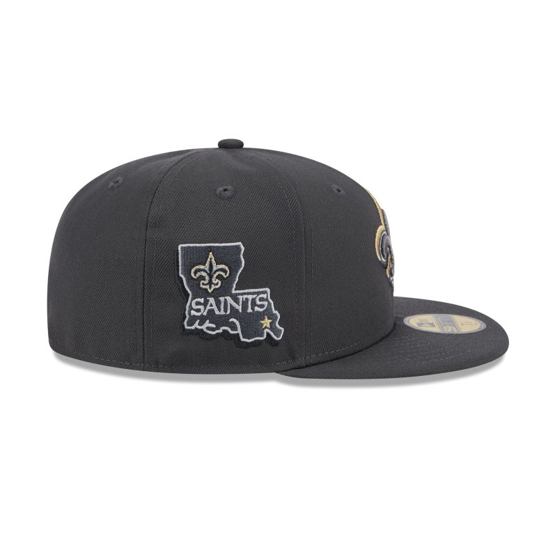 60498567 59FIFTY NFL24DRAFT5950 NEOSAI GRH RSIDE