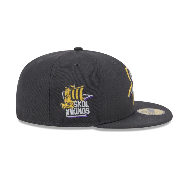 60498569 59FIFTY NFL24DRAFT5950 MINVIK GRH RSIDE