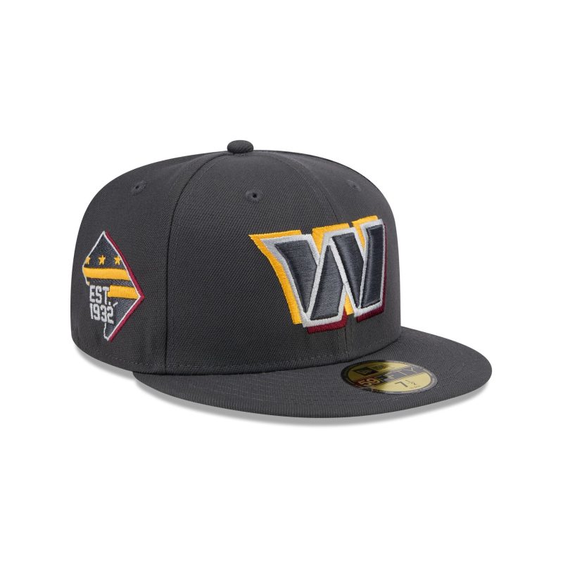 60498575 59FIFTY NFL24DRAFT5950 WASCOM GRH 3QR