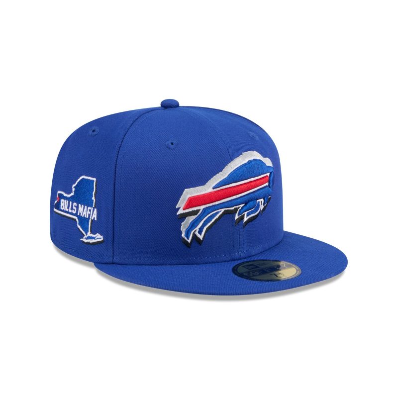 60498581 59FIFTY NFL24DRAFT5950CW BUFBIL OTC 3QR