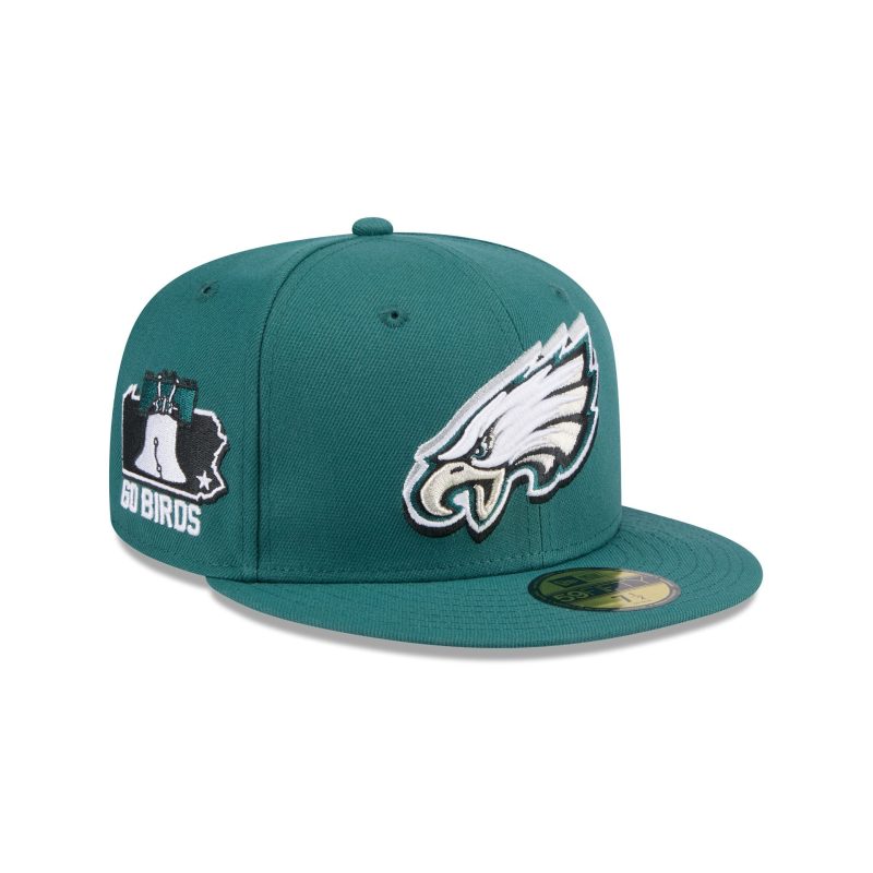 60498585 59FIFTY NFL24DRAFT5950CW PHIEAG OTC 3QR